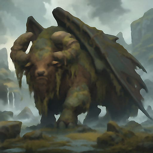 Mosscloak Auroch