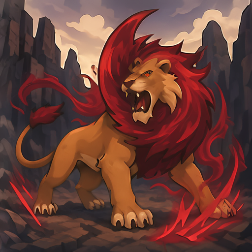 Bloodmane Lion