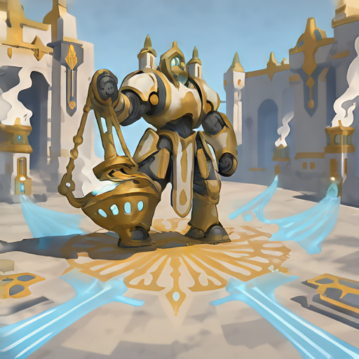 Gilded Thurifer