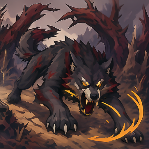 Rabid Dire Wolf