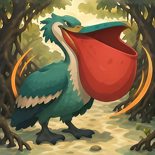 Red Maw Pelican